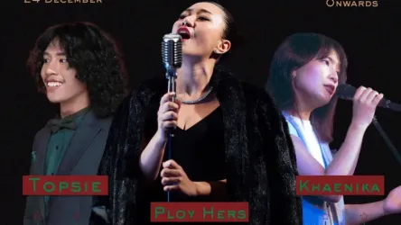 Xmas Night:Mariah Carey and Whitney Houston performed by the talented Ploy Hers, Topsie and Khaenika - Lumphini, Pathum Wan, Bangkok 10330