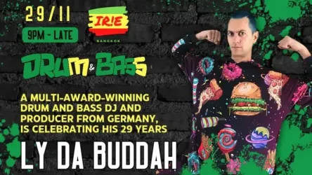 Drum & Bass With Ly Da Buddah - Talat Yot, Phra Nakhon, Bangkok 10200